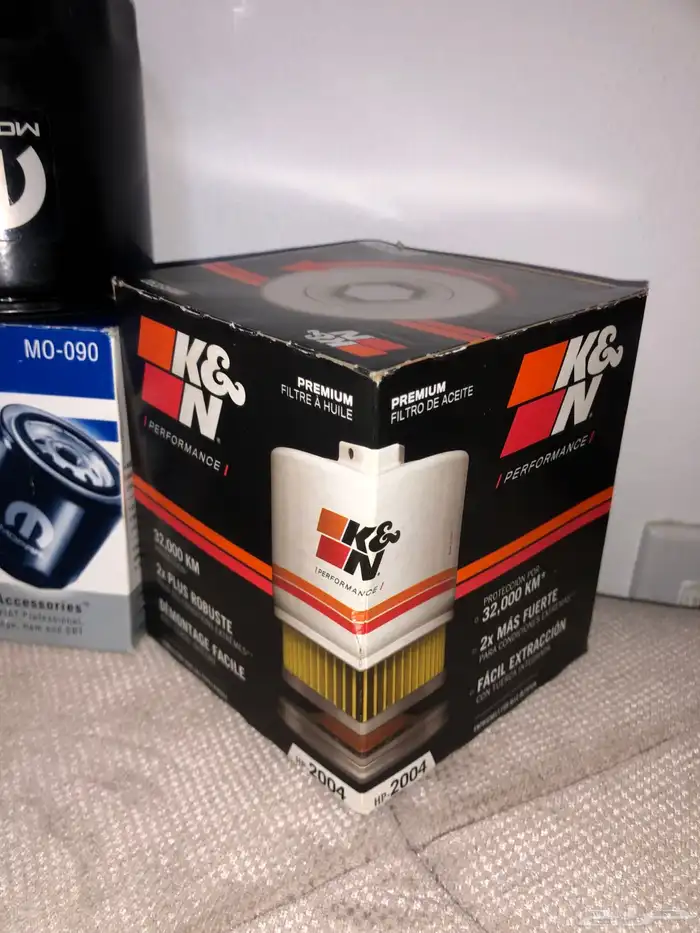 فلتر زيت سيفون رياضي KN ومويار 2