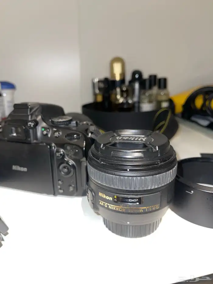طقم تصوير احترافي Nikon D5100 مع عدستين و ترايبود   شنطه 1