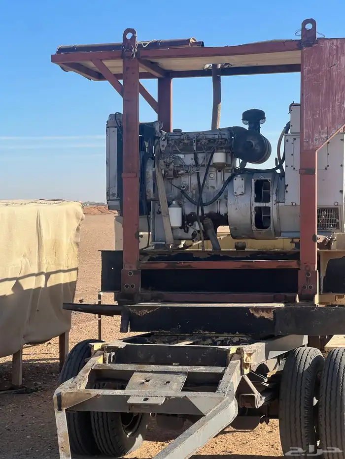 مكينه كهرباء ديزل 43 كيلو مع قلص سحب 4