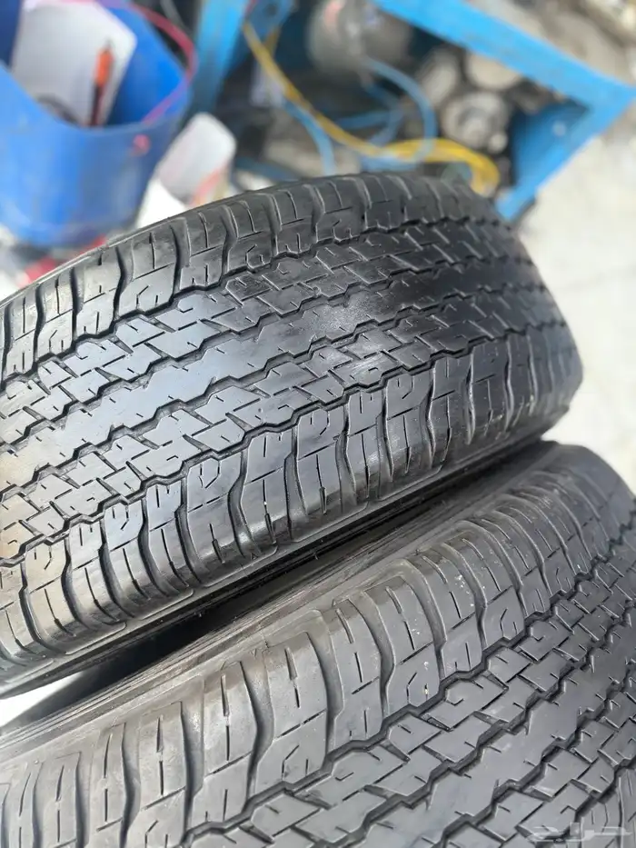 265 65 17 كفرات دنلوب وكالة فورشنر وهايلوكس وبرادو. ت 24 47 4