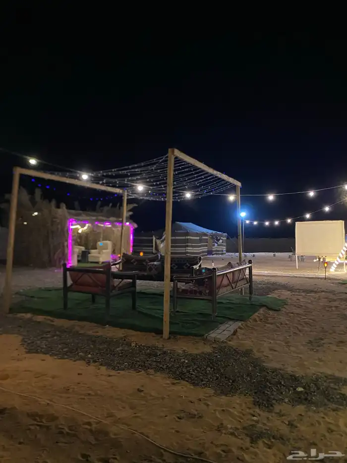 مخيم بي ون للأيجار اليومي يوجد قسمين 19