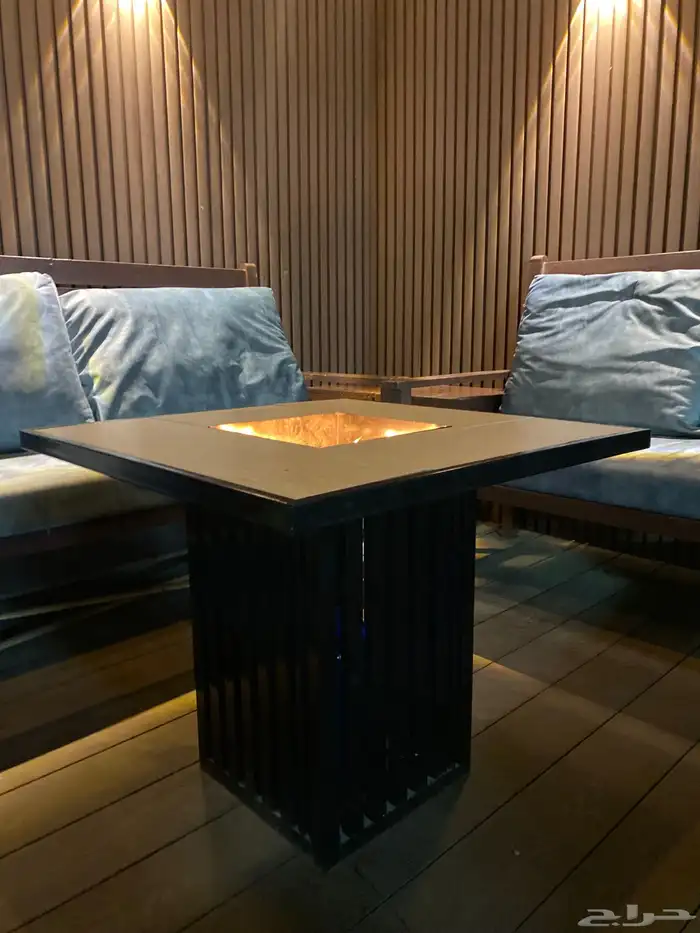 طاوله تدفئه موقد غاز 2