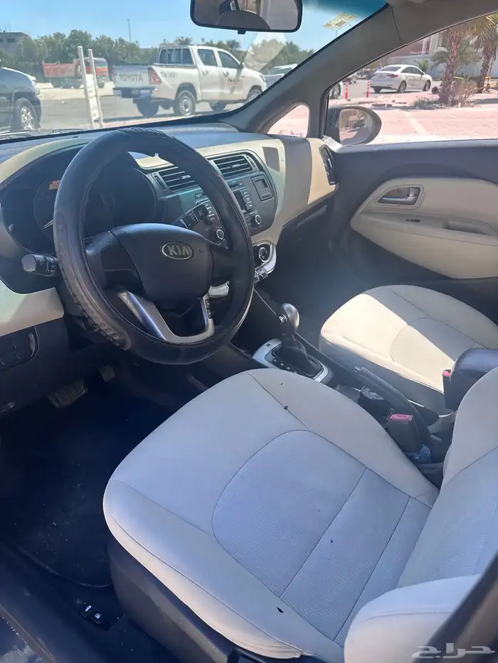 كيا ريو 2013 نظيفة بالدمام 27
