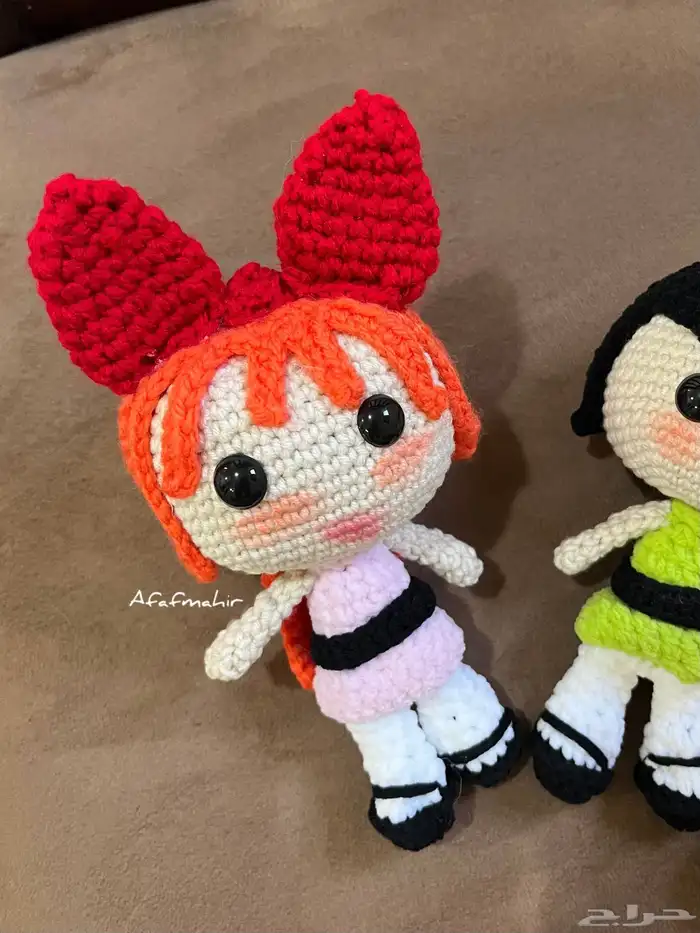 كروشيه ألعاب فتيات القوة - ميدالية - هدايا - توزيعات 1