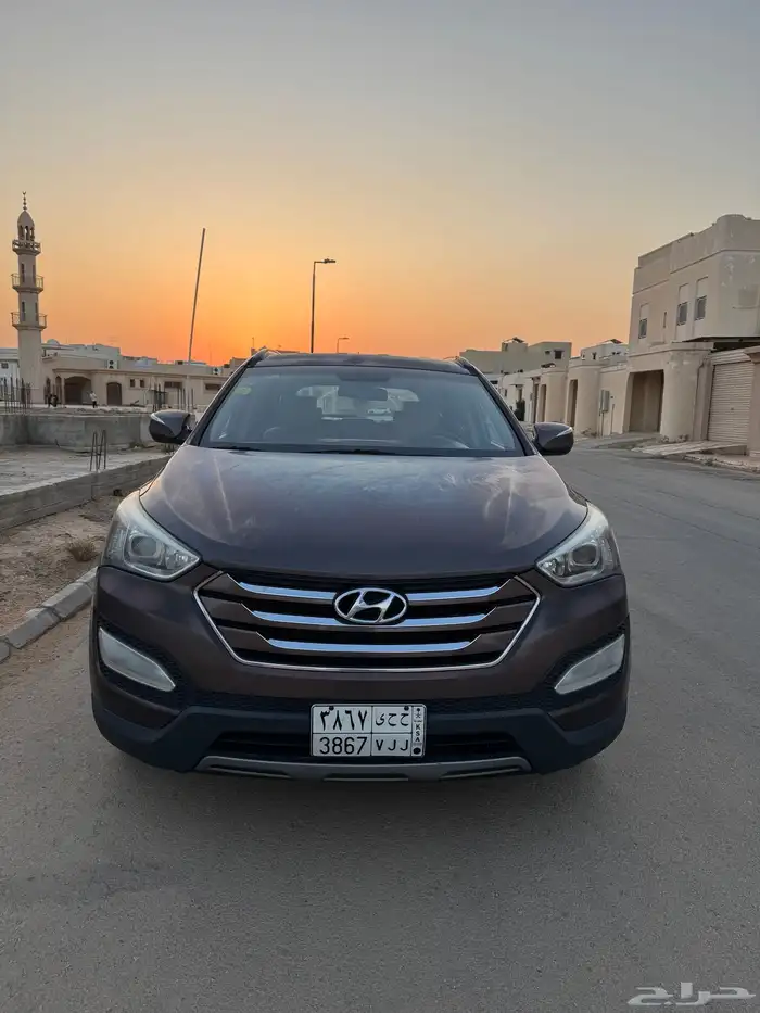 هيونداي سنتافي 2014 نظيف اربعه سلندر اقتصادي 1