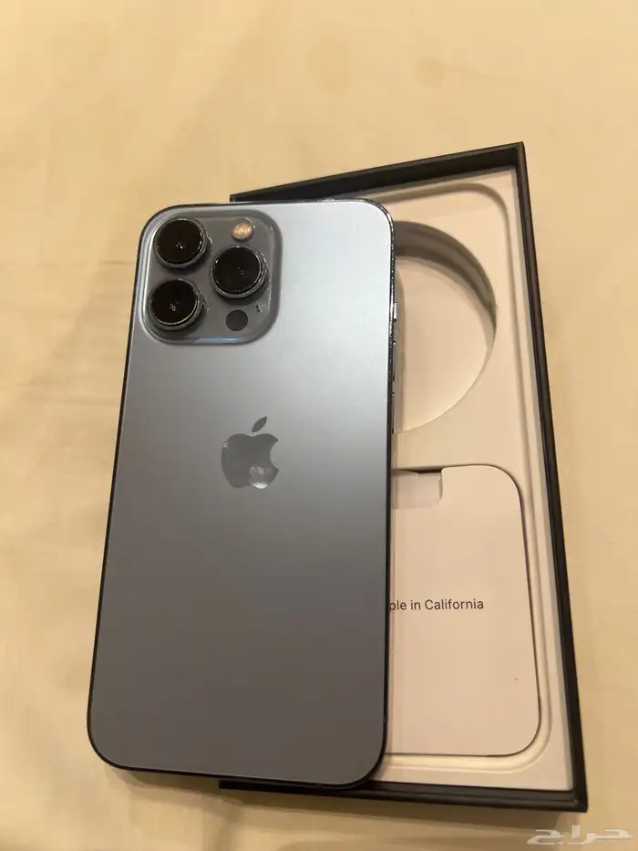 للبيع آيفون 13 برو لون ازرق سييرا 256 جيجا 0