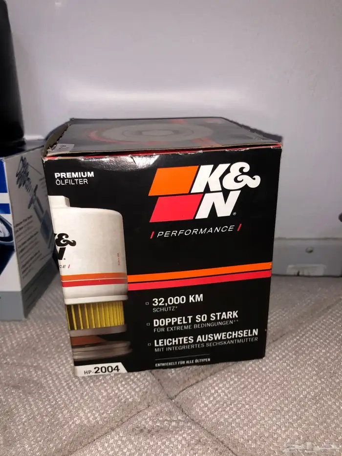 فلتر زيت سيفون رياضي KN ومويار 1