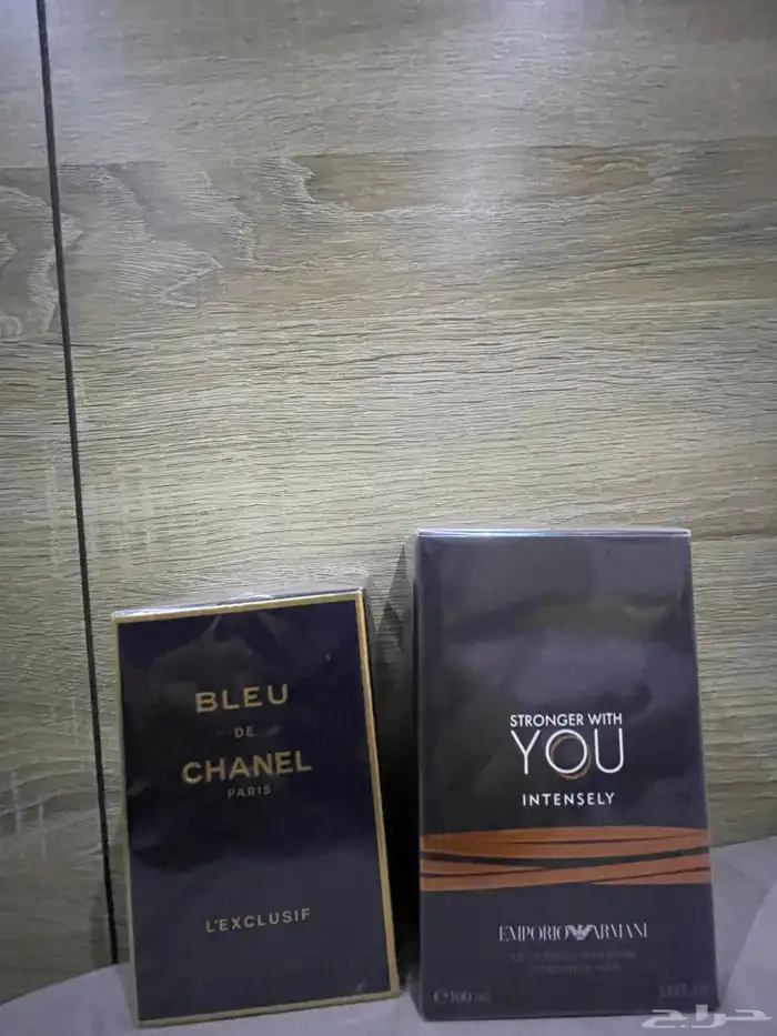 عطر بلو دي شانيل وعطر سترونجر وذ يو 0