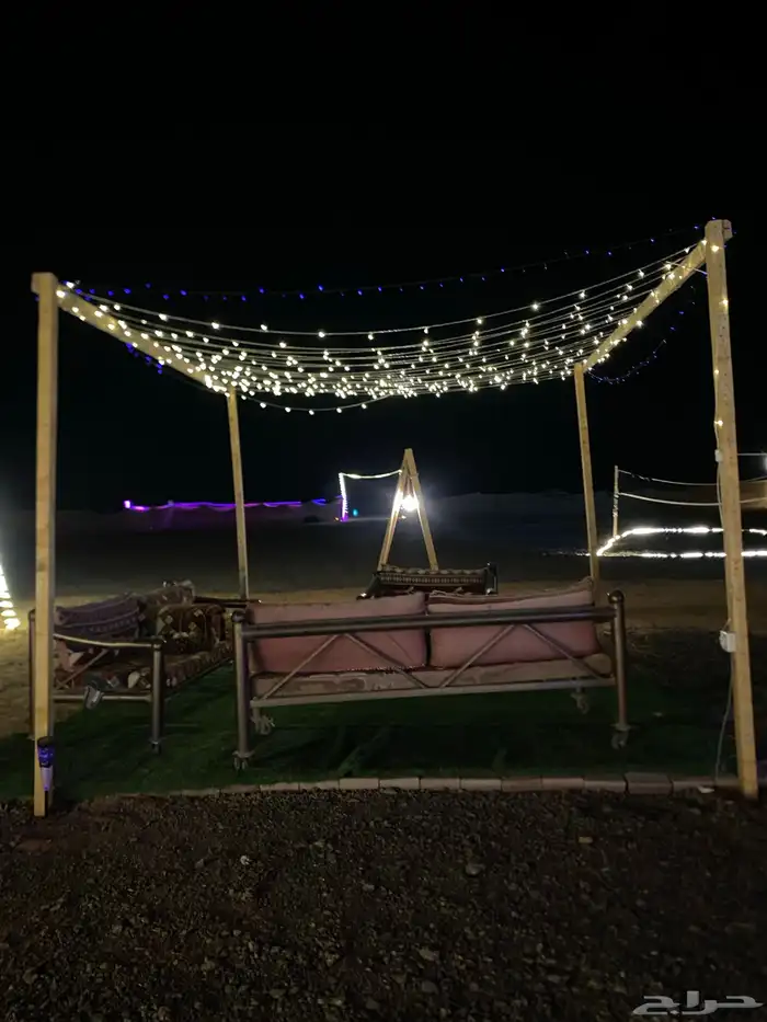 مخيم بي ون للأيجار اليومي يوجد قسمين 4