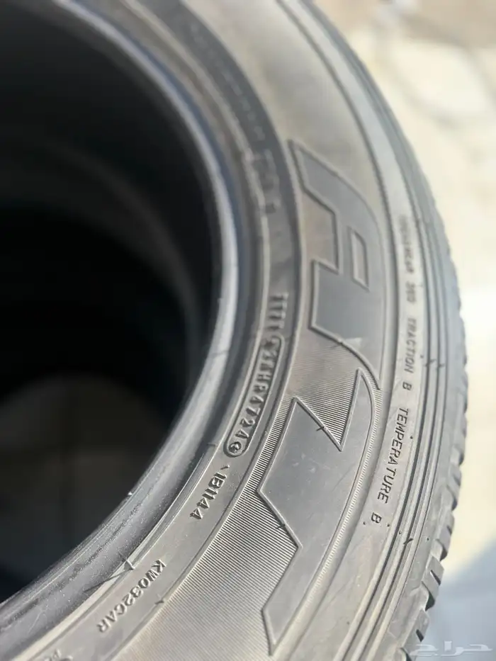 كفرات دنلوب شبةجدد 225 65 17 ت 24 15 سبوع رافور cs75 وغيرها 4