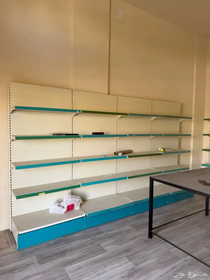 رفوف حديد للمحلات المستودعات التجارية 1