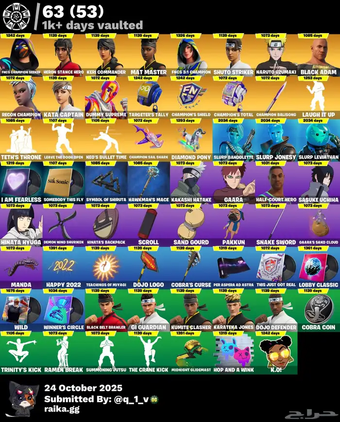 حساب فورت حفل ملكي 615 سكن 2