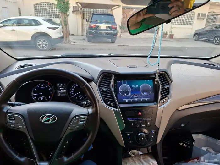 سيارة للبيع هيونداي سنتافي 2018 بودي بلد قير شرط 8