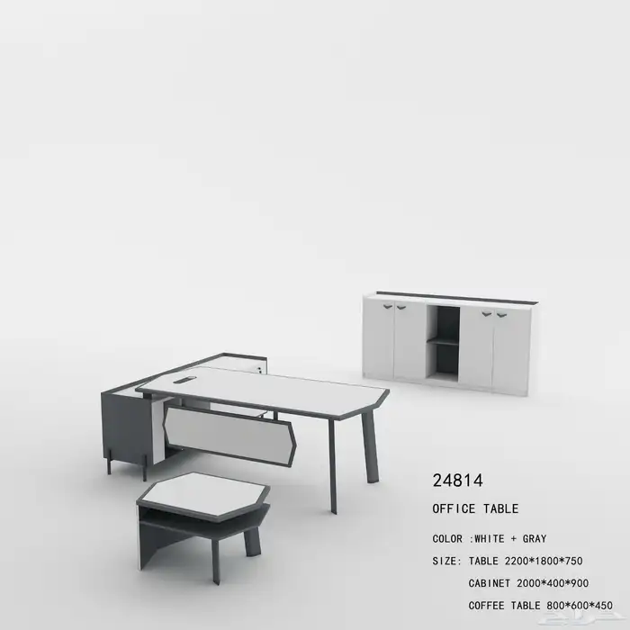 مكتب طقم دولاب خشب دولاب حيدد. 12