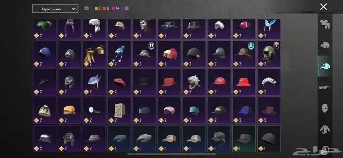 حساب ببجي رايق 16