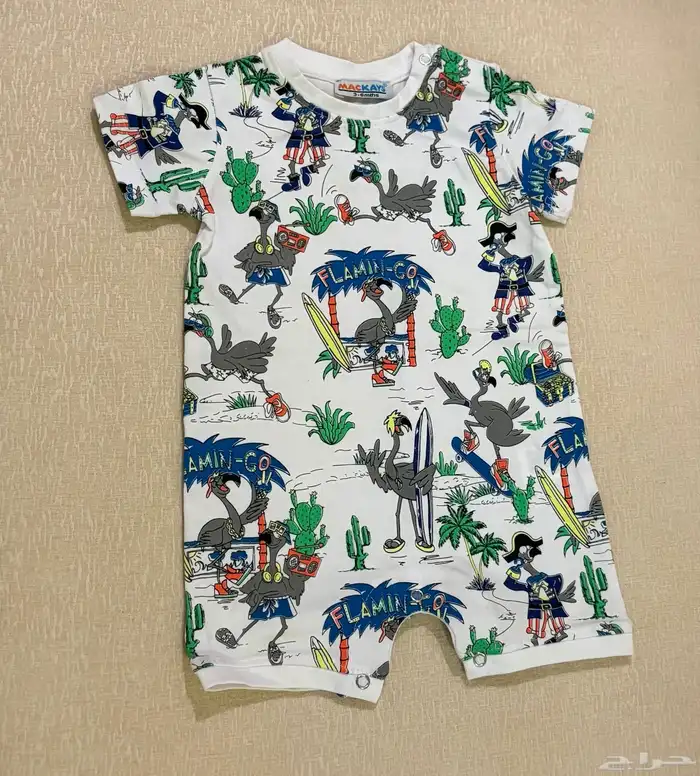 ملابس أطفال أولاد 0-6 شهور بعضها جديد وبعضها مستعمل نظيف. 24