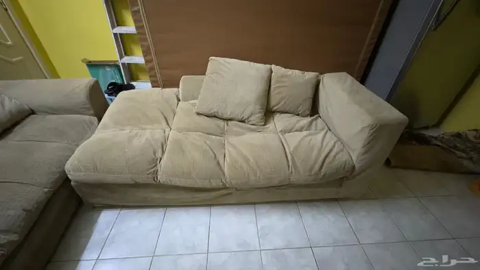 كنب قطعتين السعر 100 ريال فقط 2