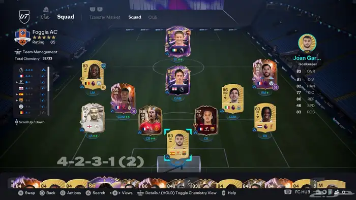 حسابب للبيع فيفا26fc فيه مليون كوينز وتشكيلة قويه 0