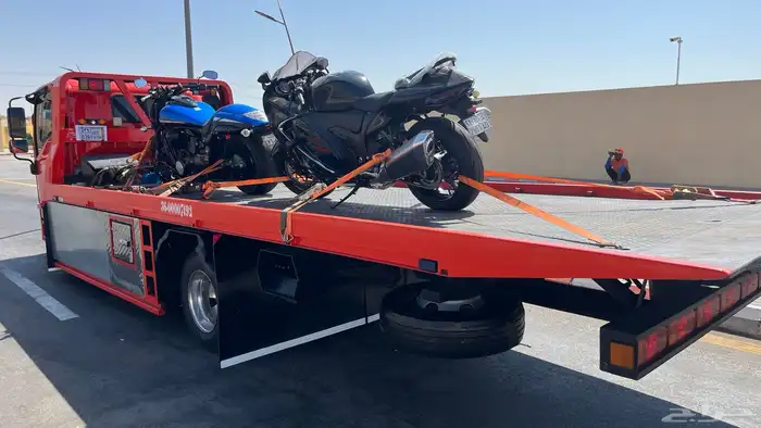 سطحه هيدروليك بينبع لشحن الدراجات الناريه 0