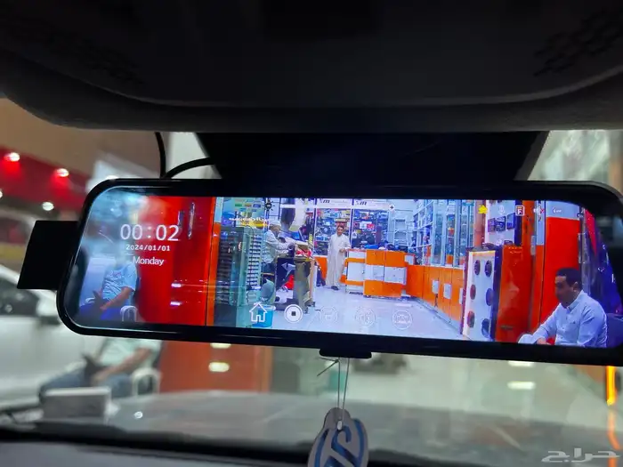 تركيب دشكام مراية للسياره 3