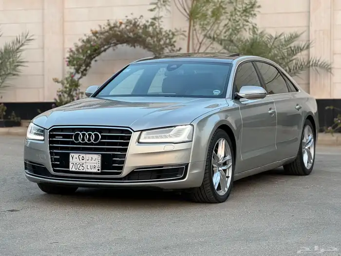 اودي A8L قمة النظافة 2015 2