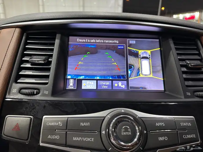 انفنيتي QX80 موديل 2018 فل كامل نظيف جدآ ممشى قليل 8