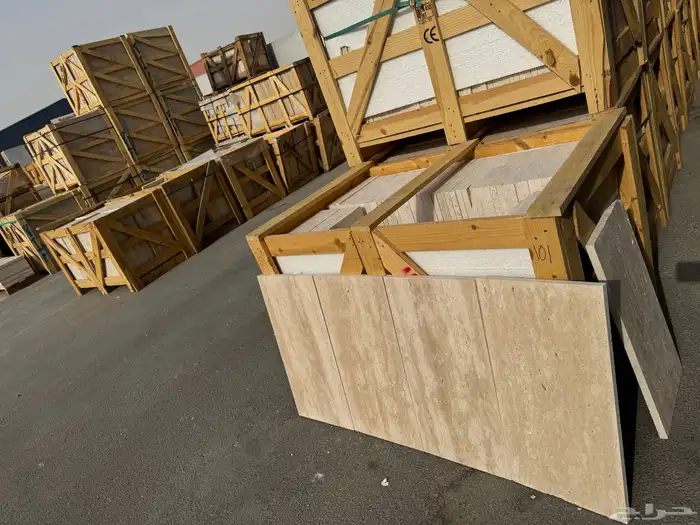 رخام ترافنتينو تركي 30x60. 40x80. 60x120. ألواح 1