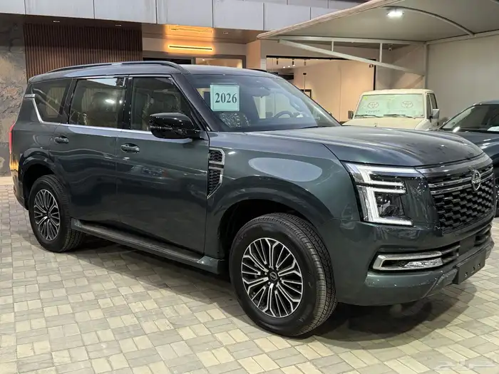 باترول 2026 بلاتينيوم تنفس طبيعي سقف اسود 3