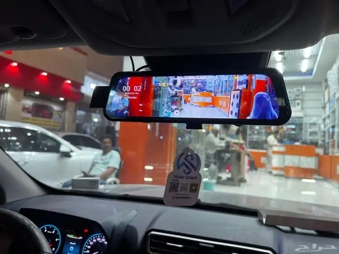 تركيب دشكام مراية للسياره 2