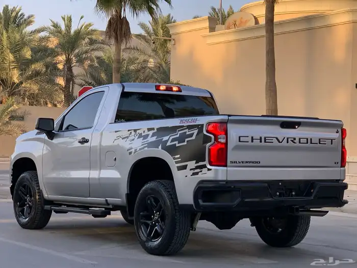 شفروليه سلفرادو تريل بوس موديل 2021 بحالة الوكاله 19