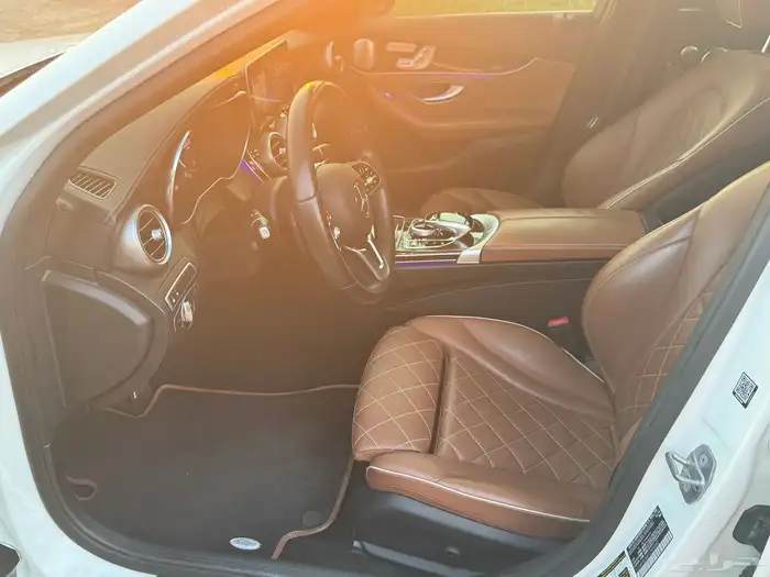 مرسيدس c300 ابيض AMG 16