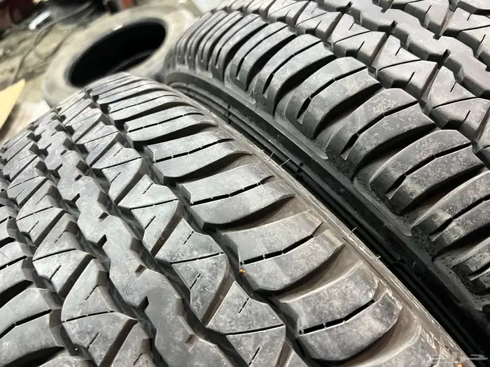 كفرات دنلوب مقاس 245 75 17 تاريخ 23 كفرات شبه الجديد 1