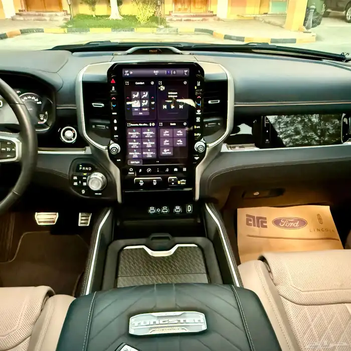 دودج رام تنجستين شبه جديد 2025 ضمان وصيانه وكاله 21