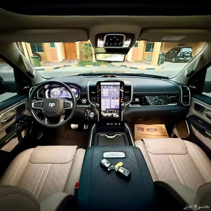 دودج رام تنجستين شبه جديد 2025 ضمان وصيانه وكاله 26