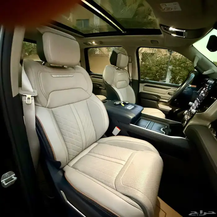 دودج رام تنجستين شبه جديد 2025 ضمان وصيانه وكاله 10