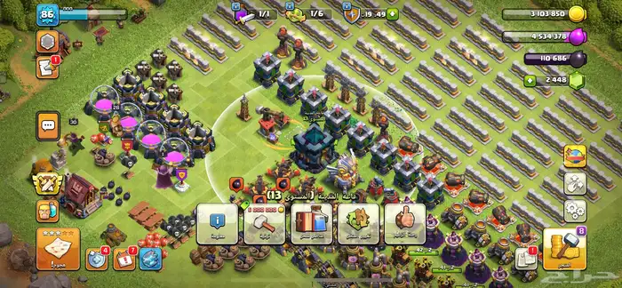 قريه كلاش للبيع المستوى 13 0