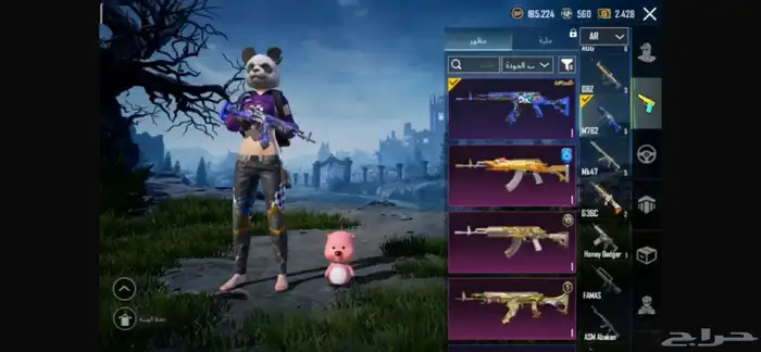 حساب ببجي للبيع 15