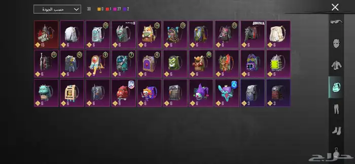 حساب ببجي للبيع 3