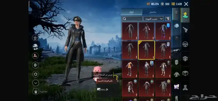 حساب ببجي للبيع 0