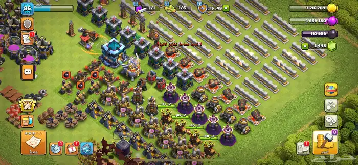 قريه كلاش للبيع المستوى 13 5