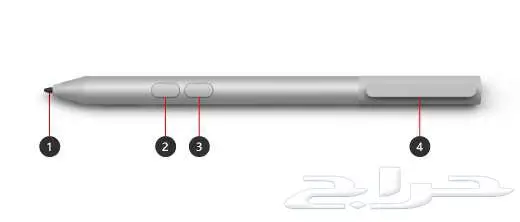 سيرفر برو 7 بلص i7 16GB 512SSD معاه قلم و كيبورد فضي 0