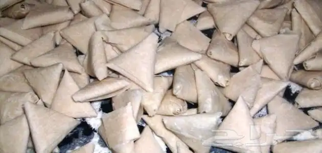 سمبوسة بنكهة خاصه وطعم لذيذ 1