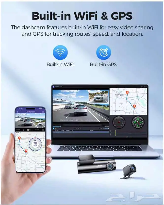 داش كام AZDOME M300S اقل سعر 300 ريال 3