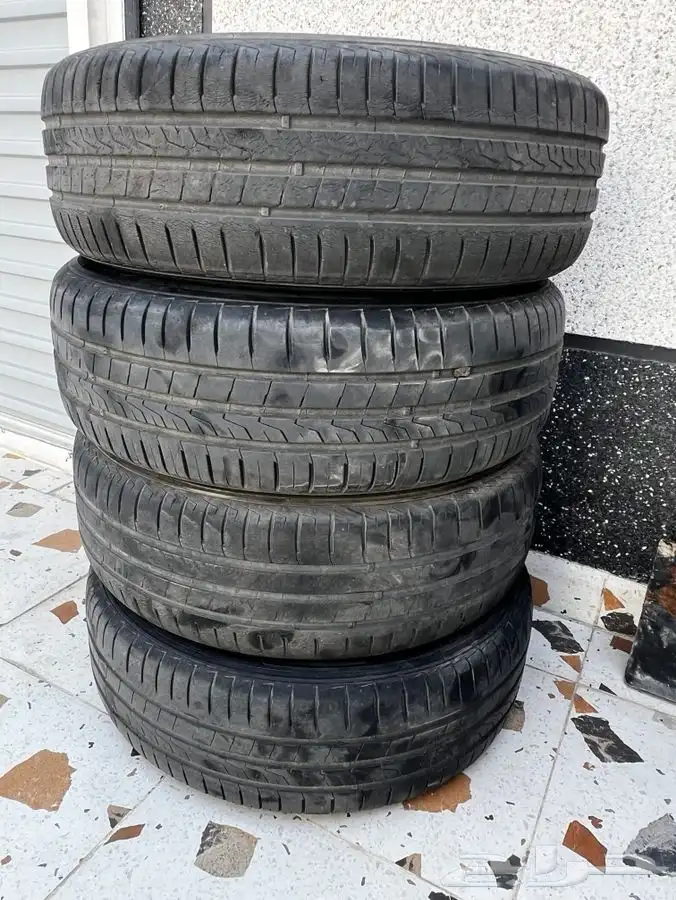 كفرات مستعمل مقاس 195 65 15 8