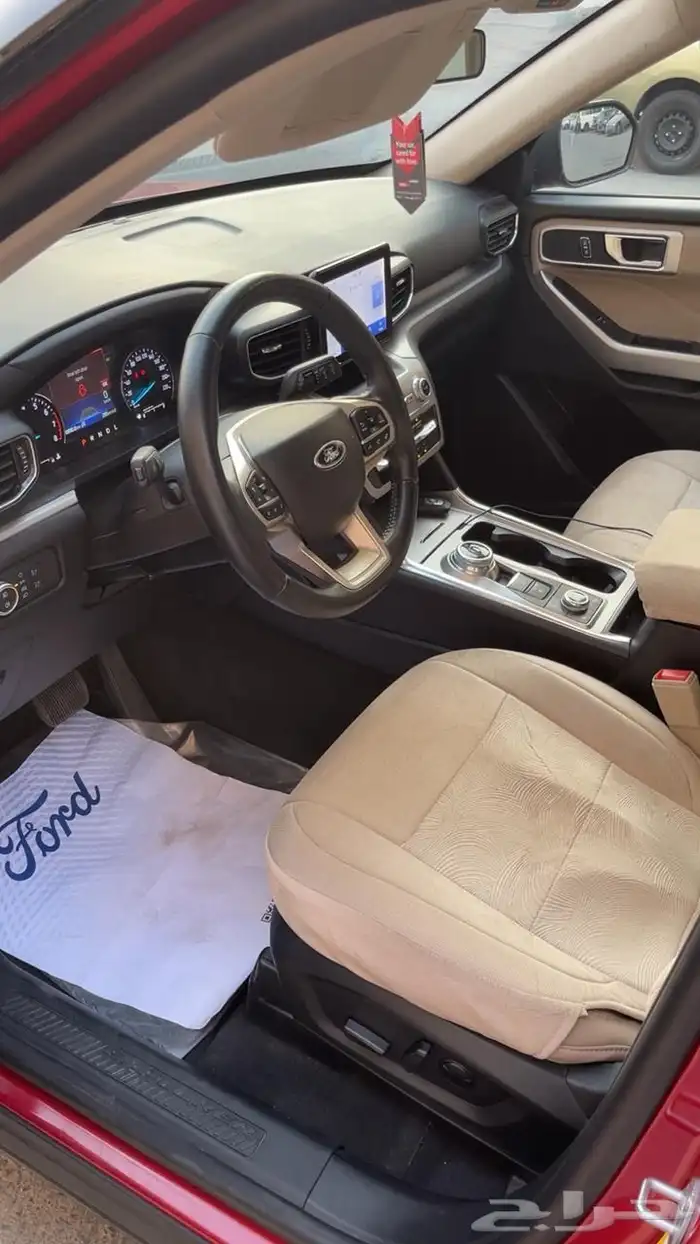 اكسبلورر XLT 2022 فل الفل شبه جديد Ford Explorer XLT 11