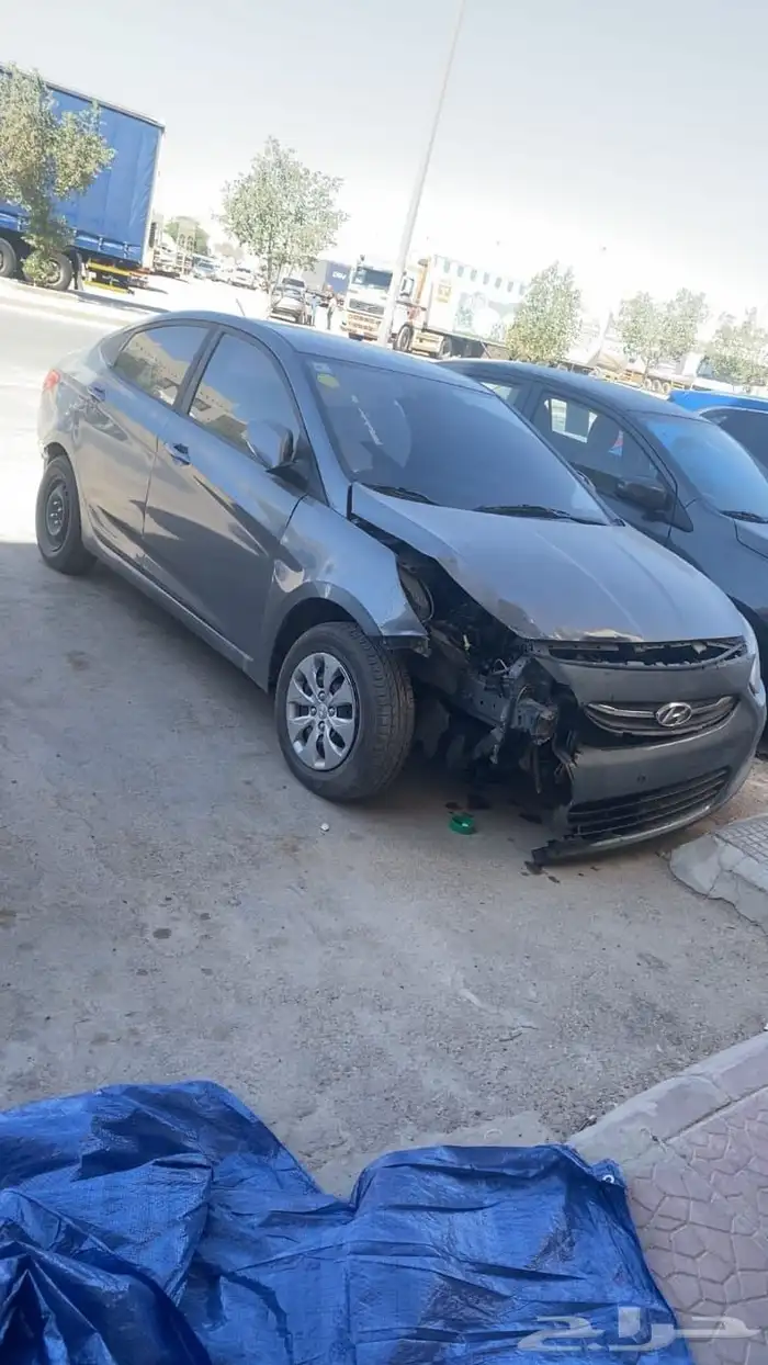 للبيع اكسنت 2018 مصدومه 1