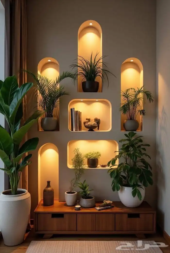 لجميع أعمال الديكور والتشطيب الداخلي والخارجي 1