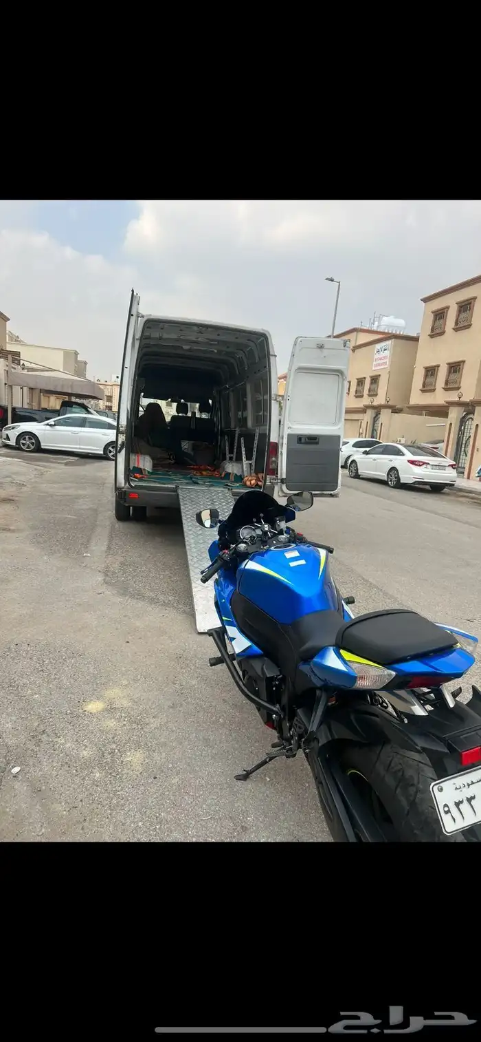 سطحة نقل الدراجات النارية دباب 18