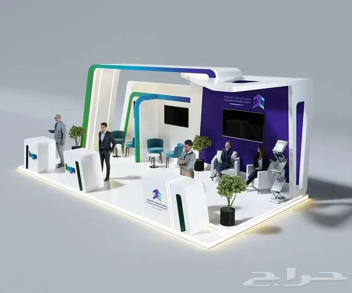 تصميم و تنفيذ بوثات المعارض 2