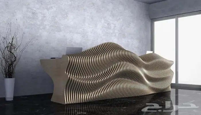 كاونترات   ريسبشن برامترك ديزاين 1